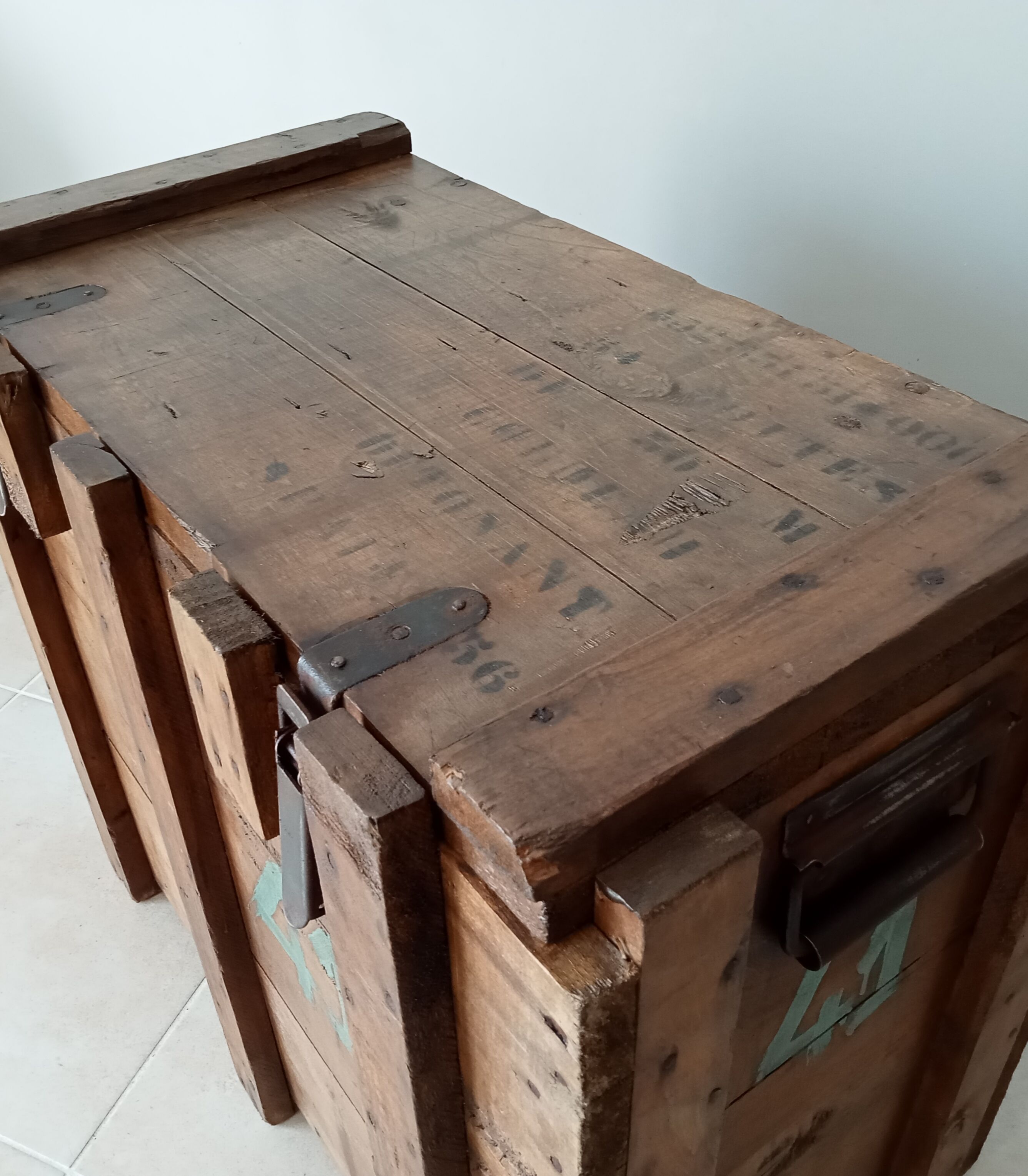 Old military trunk 40/50s