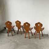 Oak mountain chalet chairs