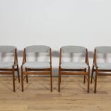 Mid-Century Teak Dining Chairs, Denmark 1960s, Set of 4