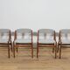 Mid-Century Teak Dining Chairs, Denmark 1960s, Set of 4