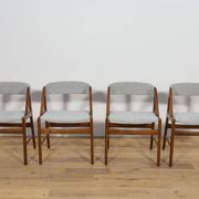 Mid-Century Teak Dining Chairs, Denmark 1960s, Set of 4