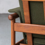 Wiki lounge chair by Illum Wikkelso, Denmark, 1960's