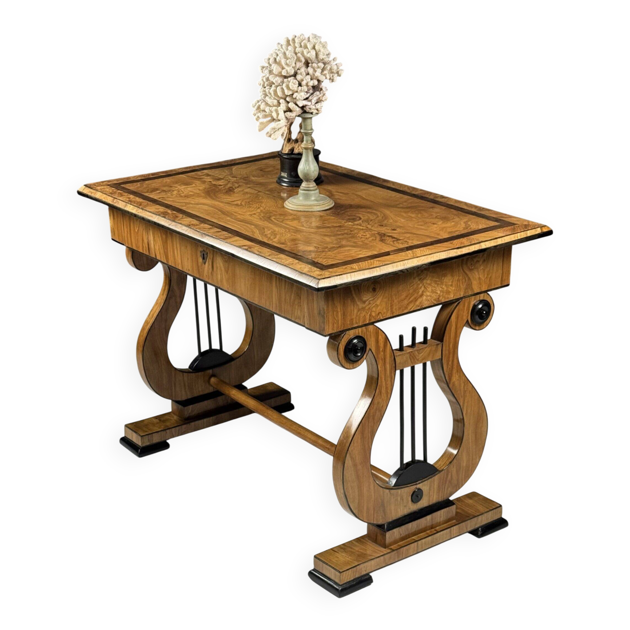 Bureau Biedermeier, table de centre