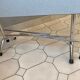 Table 1960 ajustable en formica
