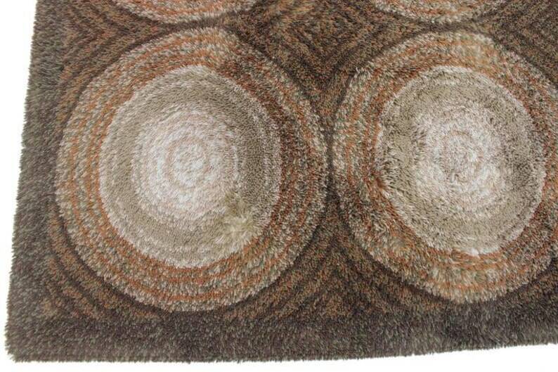 Tapis/Carpet de style scandinave, années 1970