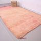 Peach Vintage Moroccan Rug 169 x 285 cm - Berber Wool Rug - Handmade Rug