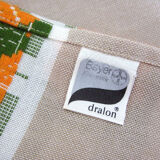 2 tablecloths & 10 napkins in beige dralon 1970