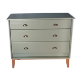 Commode scandinave vert forest