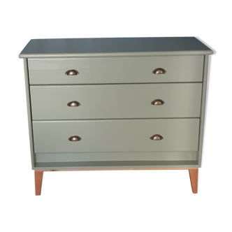 Commode scandinave vert forest