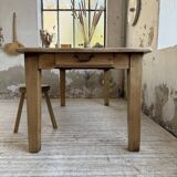 Solid oak farmhouse table 180 cm