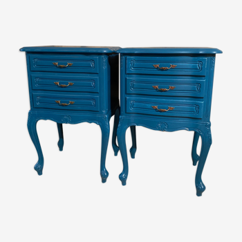 Bedside table pair