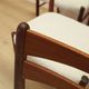Set of six teak chairs, Danish design, 1960s, made in Denmark