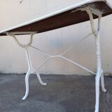 Old garden table