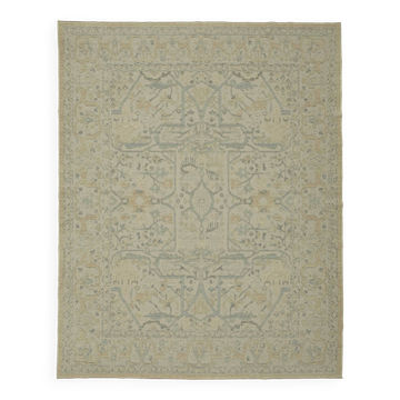 Turkish Handcrafted Loom Oushak Rug 277 cm x 345 cm