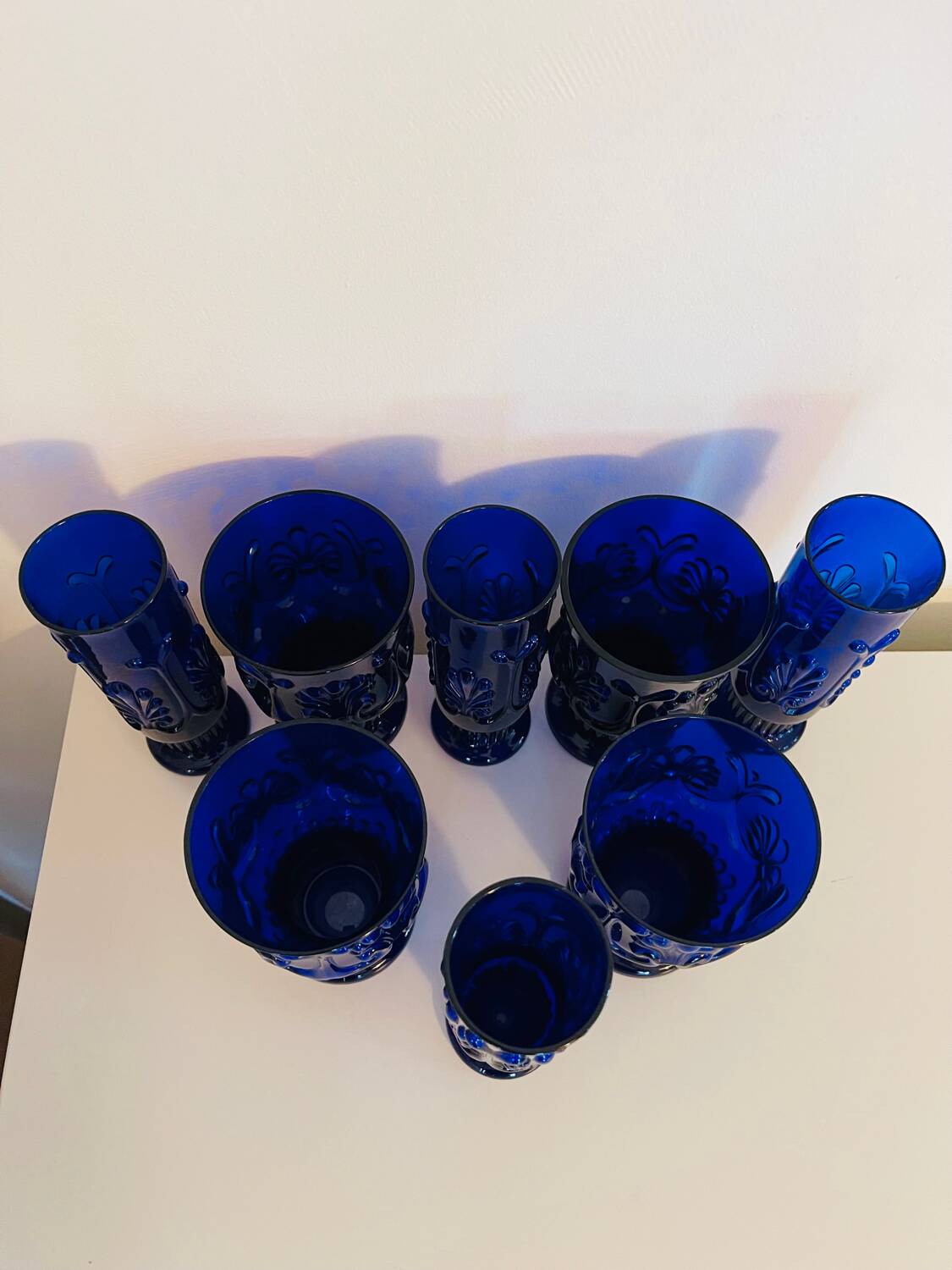 Pilgrim Cobalt Blue Glasses