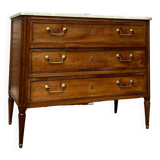 Louis XVI style mahogany chest of drawers