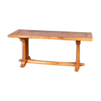 Table rustique en bois massif