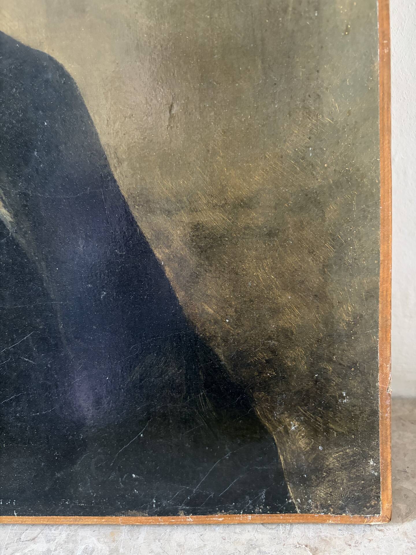Portrait of a woman, oil on canvas