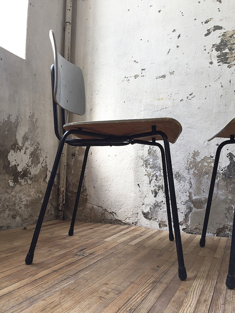 Pair of chairs by Willy Van Der Meeren