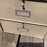 Valve cabinet Ronéo beige 5casiers