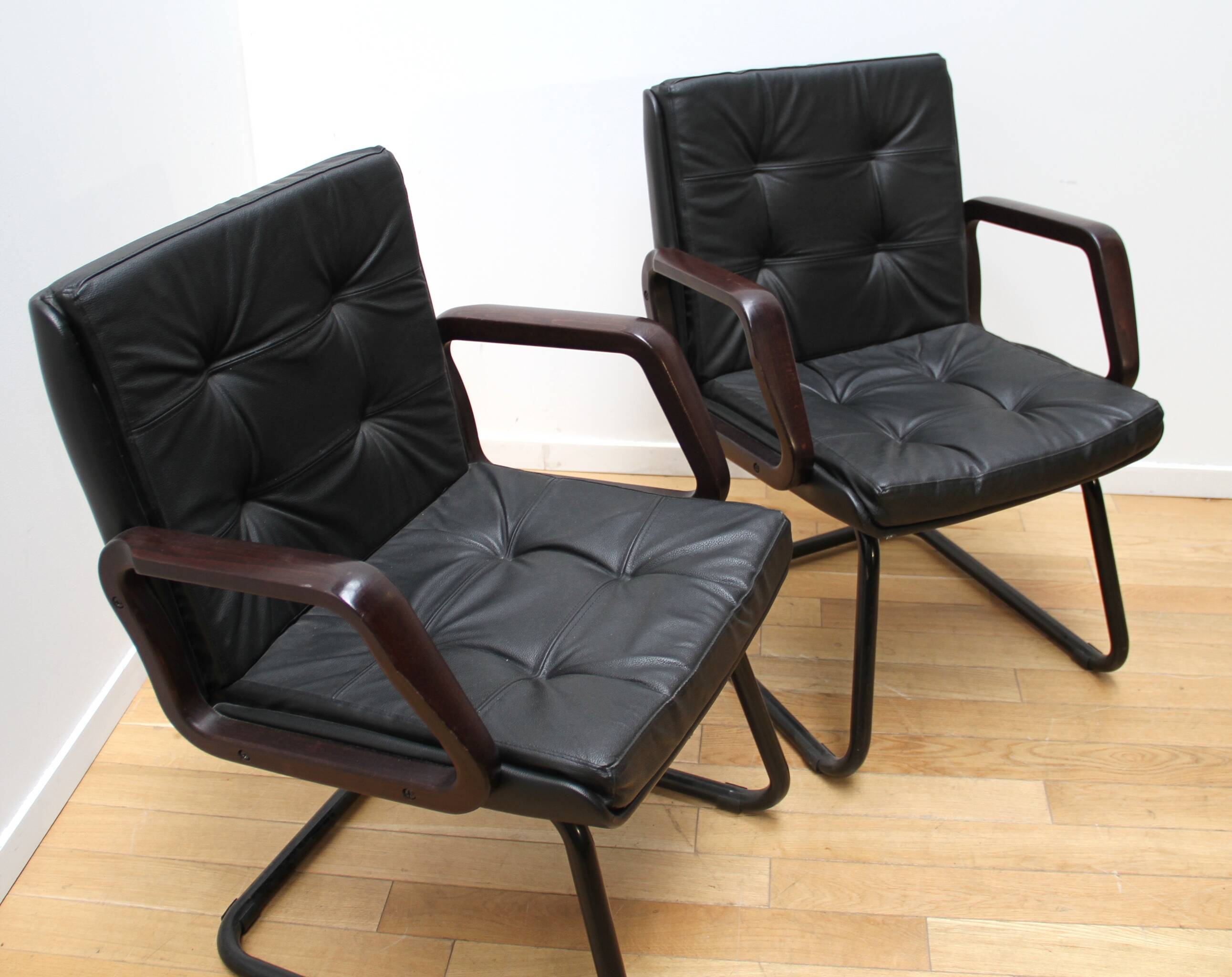 Pair of vintage armchairs