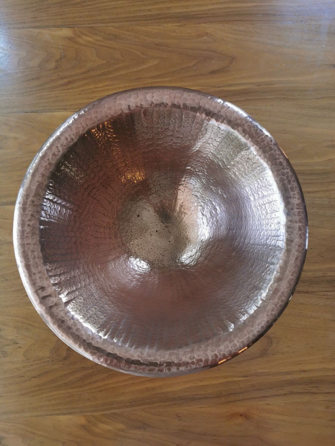 Art deco copper cup