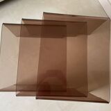 Michel Dumas pull-out table vintage 1970s