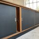 Two-sided counter sliding doors oak XXL 4m enfilade