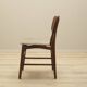 Ensemble de six chaises, design danois, années 1960, fabriquées au Danemark.
