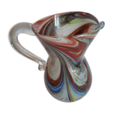 Vintage glass pitcher water decanter