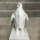 White Origami Penguin Statue - Artypopart