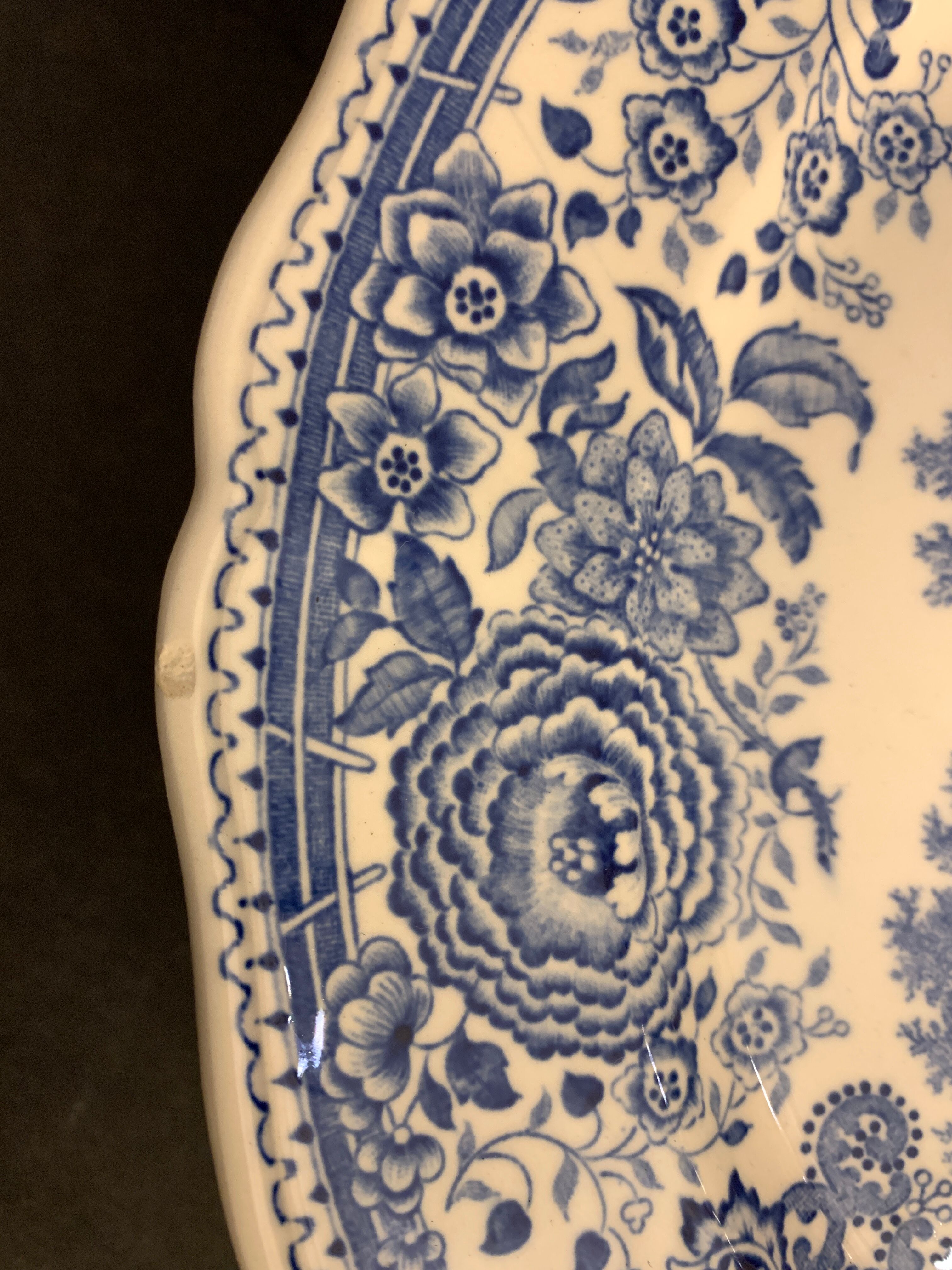 Set of 8 flat plates Villeroy and Boch Burgenland