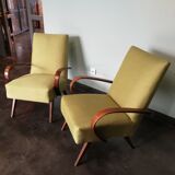 Pair of armchairs, Czechoslovakia 50