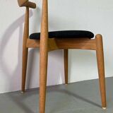 Set Carl Hansen oak chairs elbow