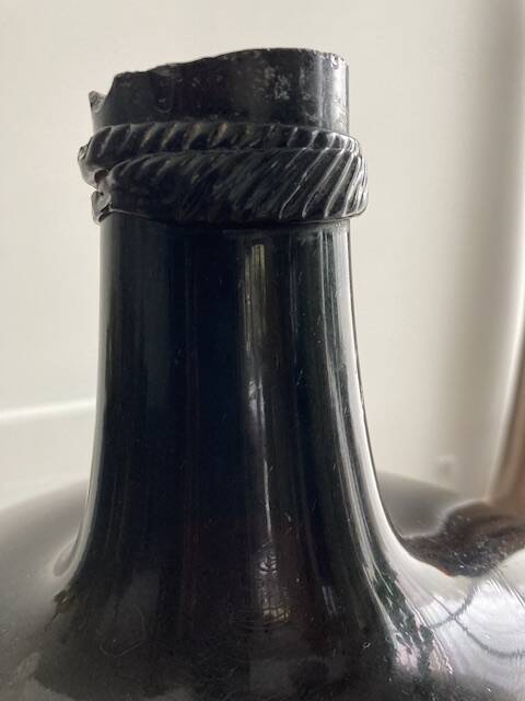 Amber demijohn 50l late 19th century