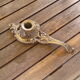 Bougeoir rat de cave en bronze