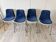 Suite de 4 chaises vintage Cojar – Design Fermigier – Mobilier Nationa