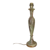 Lampe en onyx vintage  45cm