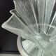 Large vintage salad bowl XXL Walther Glas