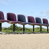 6 Wilkhahn "space age" chairs, circa 1970.