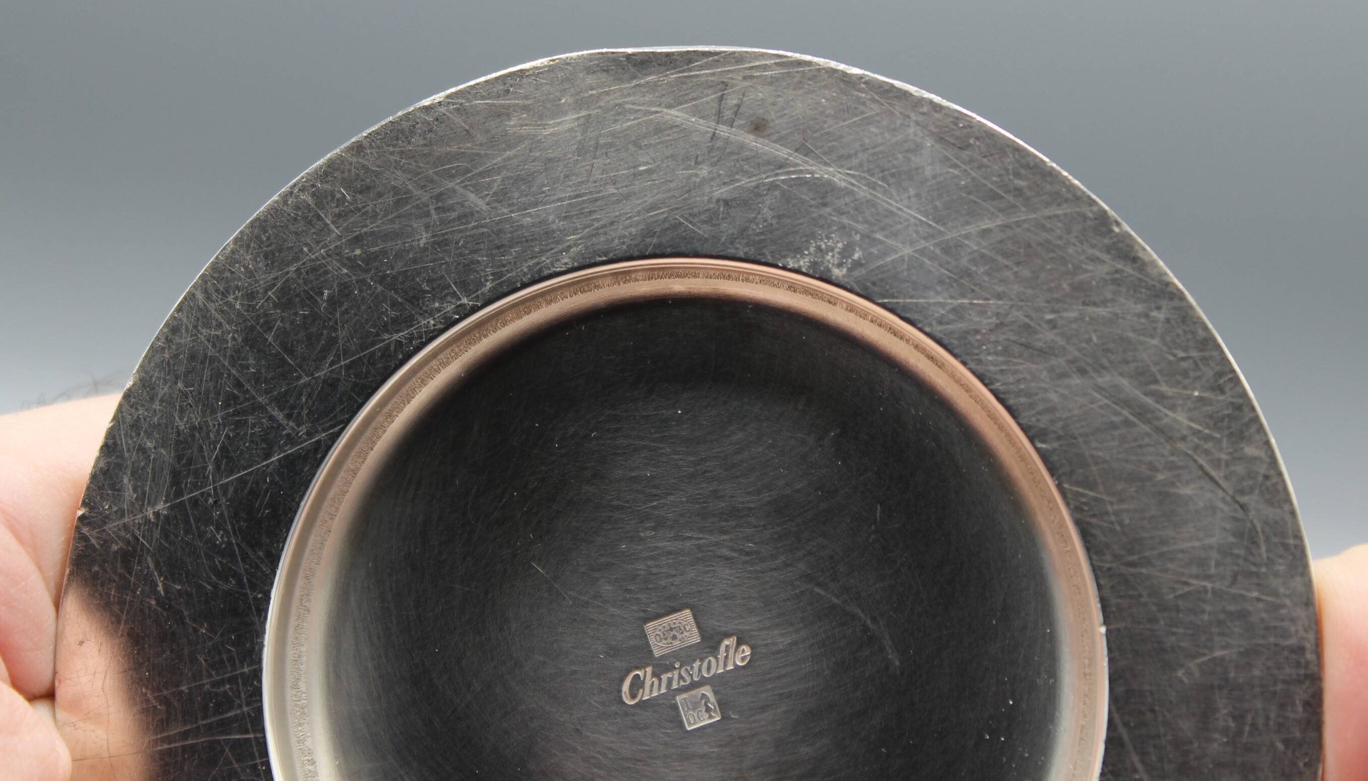 Beautiful silver-plated candle holder - Maison Christofle