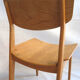 Paire de chaises bois années 50