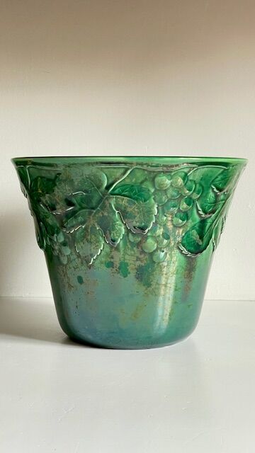 Cache-POT Barbotine GIEN Vintage