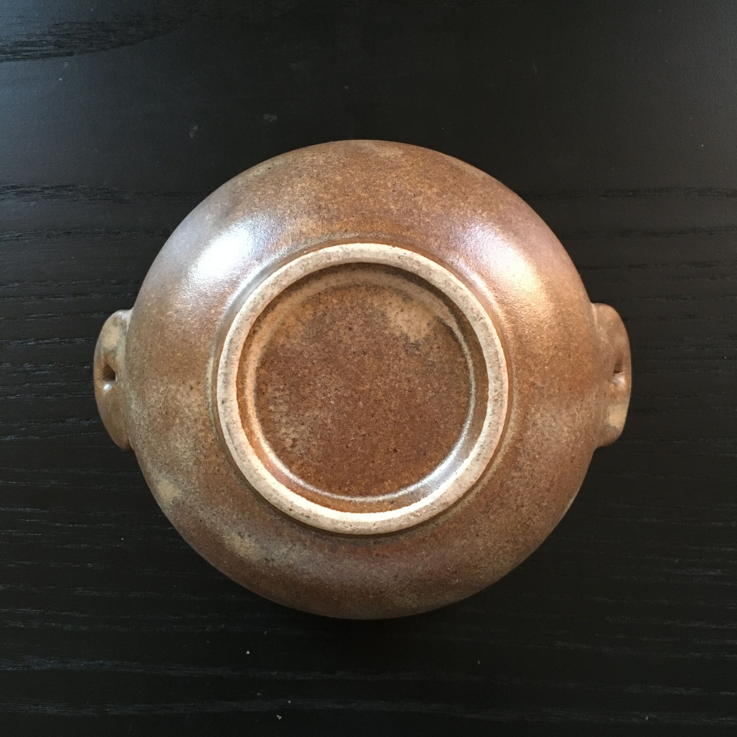 Stoneware ear bowl