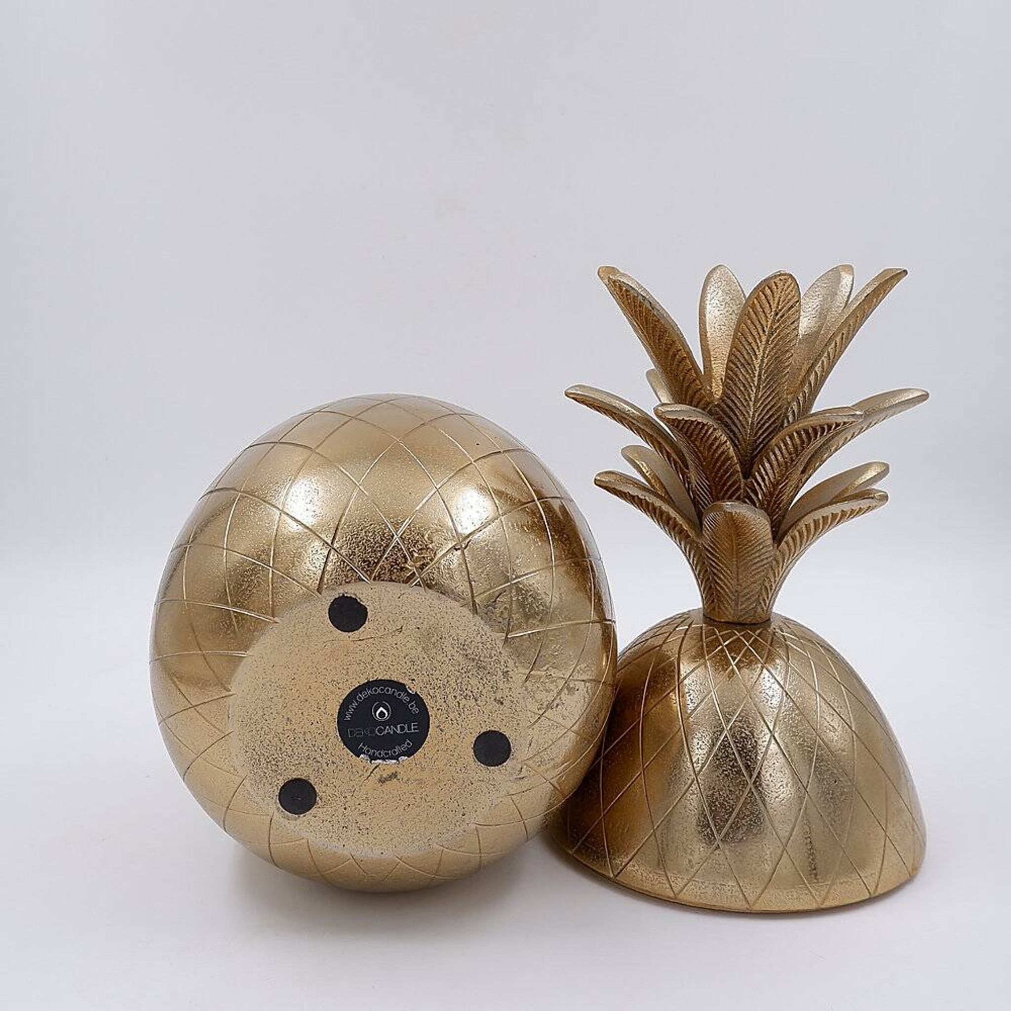Vintage 1970s Hollywood Regency pineapple ice bucket