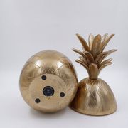 Vintage 1970s Hollywood Regency pineapple ice bucket