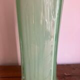 Thick glass vase