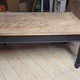 Louis Philippe notary office in oak, 1900 period - 1m49