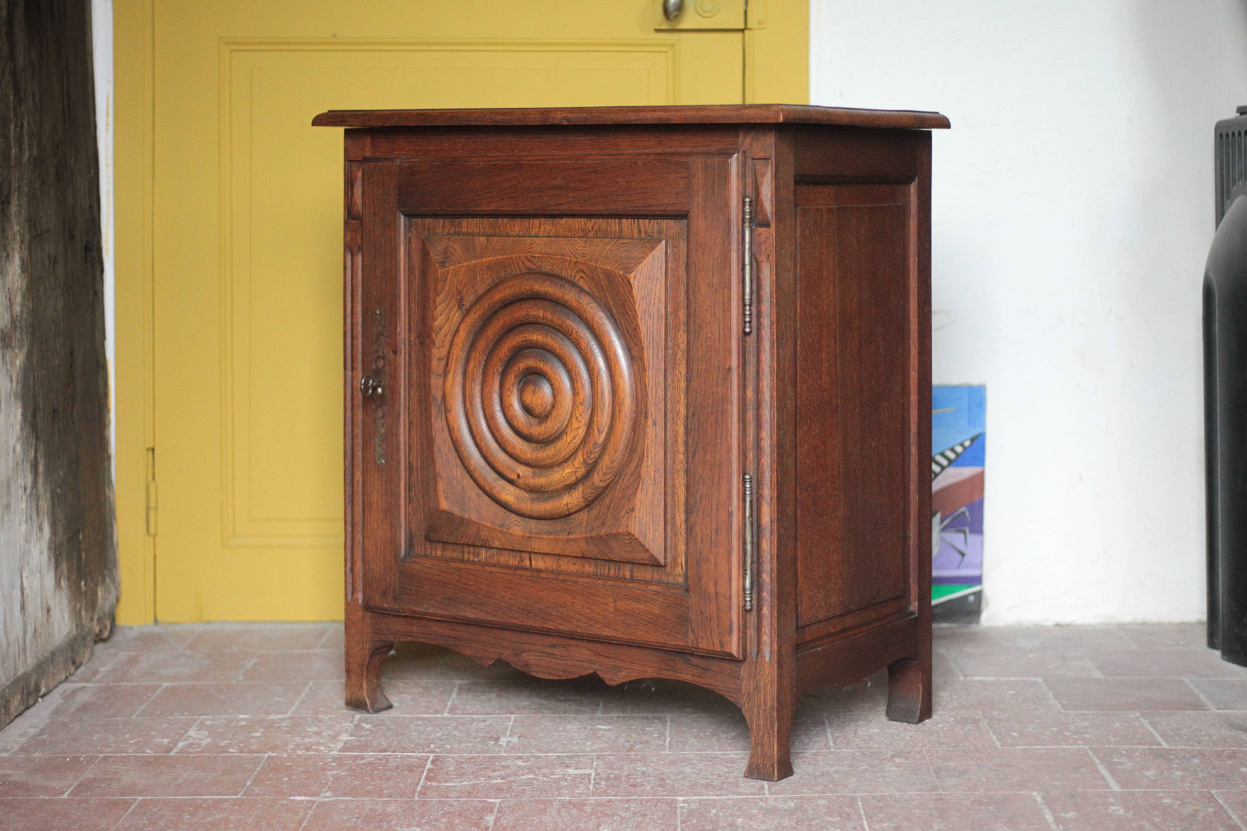 Meuble bois 1 porte, meuble confiturier, meuble de rangement,déco intérieur