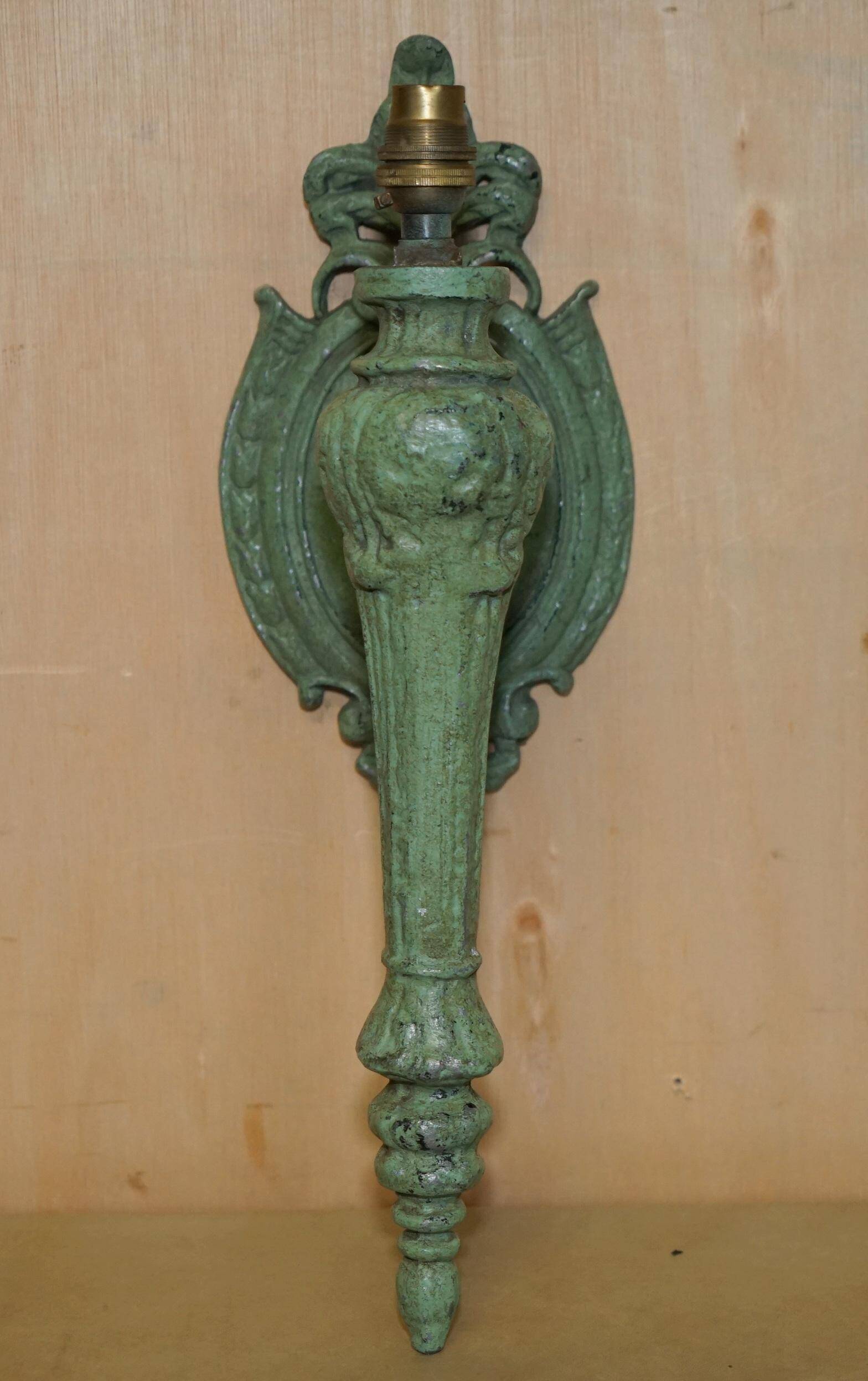 Pair of antique wall sconces circa 1920